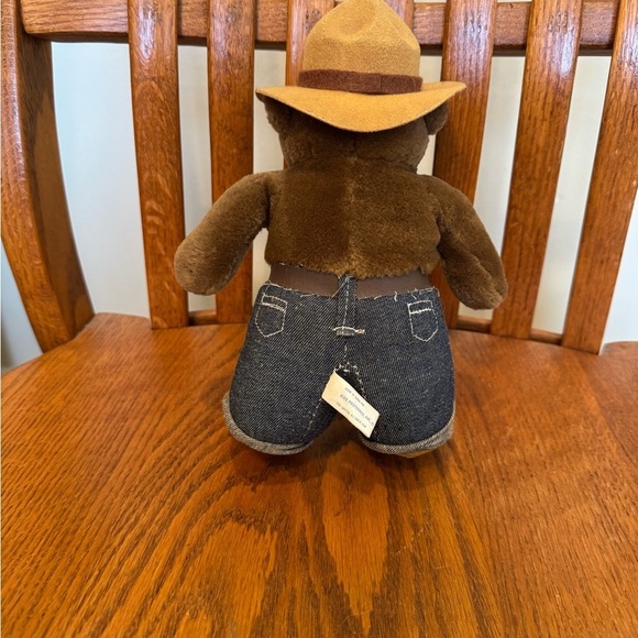 🌈 6/$60 8.5" Smokey The Bear Plush Doll Ibtt Bon Ton Wild Fire Fighter Vintage - Picture 2 of 6